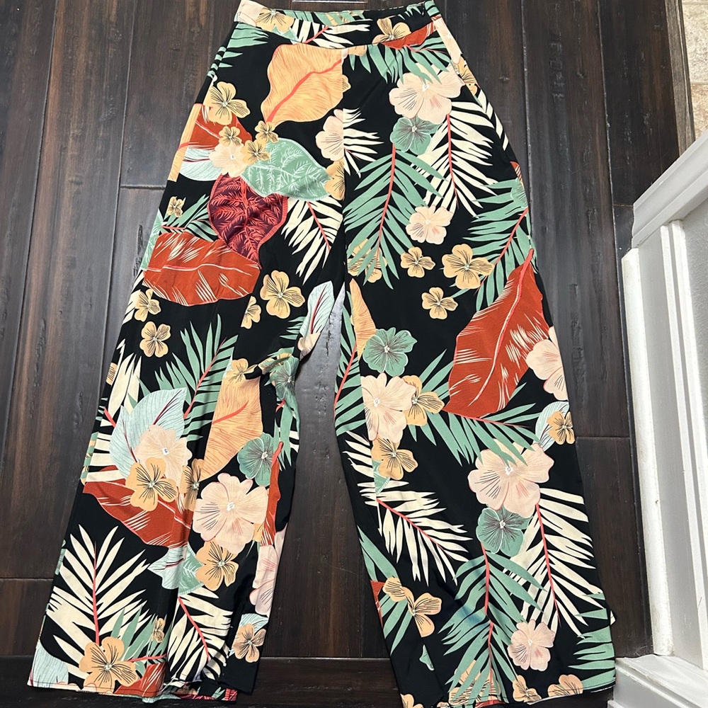 Boture Tropical Print pants